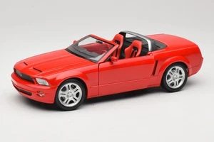 FOR10016R Ford Mustang S197 GT Convertible Red Beanstalk Group 1:18 - Picture 1 of 8