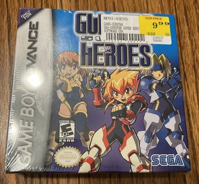 Gunstar Super Heroes (Nintendo Game Boy Advance, GBA, 2005) SEGA Sealed - Image 1 of 4