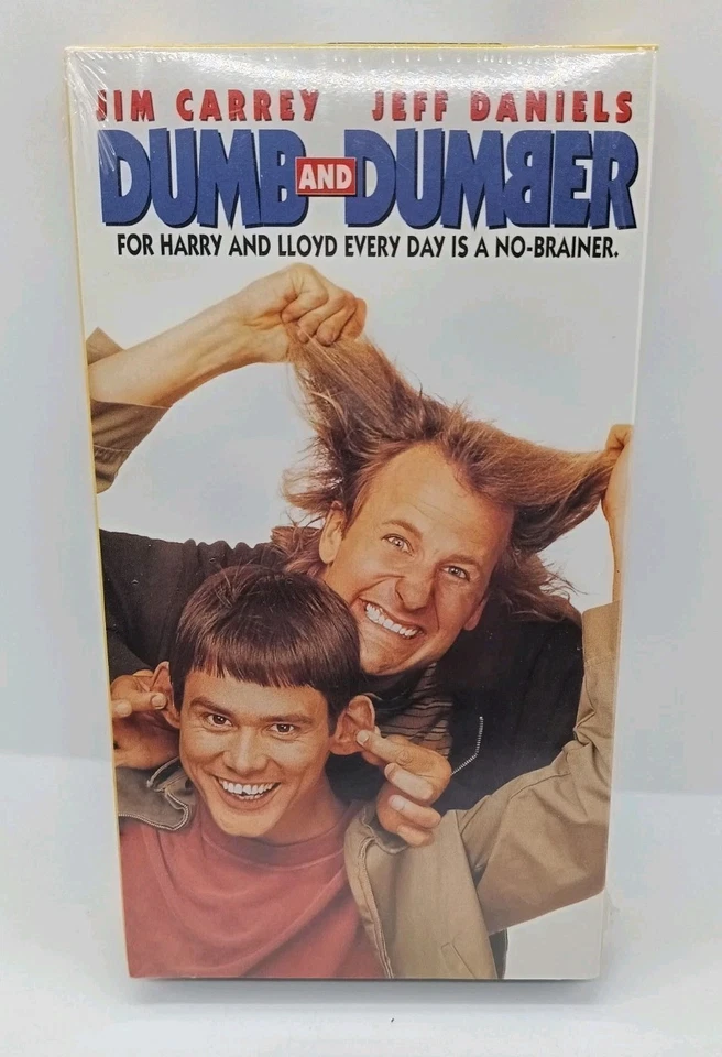 Dumb And Dumber VHS 1995 Movie  Sealed New Warner Brothers Watermark WHV - Image 1 of 3