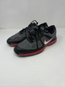 Nike Lunarlon Hyperfuse schwarz grau ohne Spikes Golfschuhe Herren Größe 11 483841-001 - Bild 1 von 8