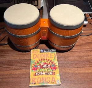 Paquete de consola Donkey Kong GameCube probado usado con accesorios - Imagen 1 de 7