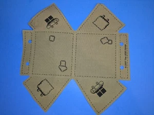 Lego Indiana Jones: Dark Tan Minifigure Cloth Tent From Set 7624 - Picture 1 of 2