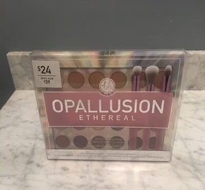 *New* BH COSMETICS Opallusion: Ethereal 24 Color EYESHADOW PALETTE & Brushes Set - Picture 1 of 5