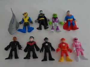 IMAGINEXT POWER RANGER SUPERMAN ROBIN SHARK FIGUREN KONVOLUT x 10 - Bild 1 von 9