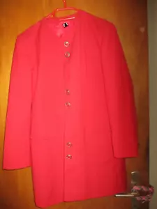 C & A - Damenkostüm ( Jacke & Rock ) rot Gr. 36 - Bild 1 von 5