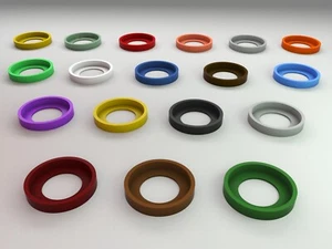 Color identifiers for 25mm diameter bases - Imagen 1 de 1