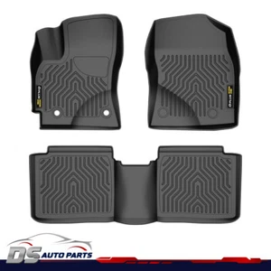 Fit For 2014-2019 Toyota Corolla Sedan Black Floor Mats Liners TPE All-Weather - Picture 1 of 12