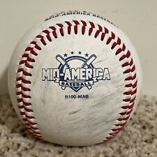 Game Used MID-AMERICA Logo Official Rawlings Baseball
