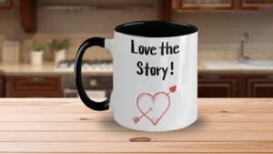 Liebe die Geschichte! Das Geschenk für Verliebte! Geschenk für ihn, Geschenk für sie, - Bild 1 von 5