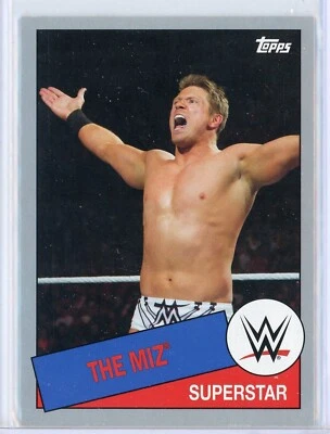 2015 Topps Heritage WWE 80 The Miz Silver Parallel - Image 1 of 2