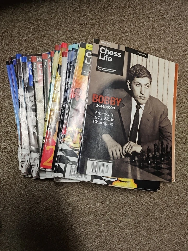 Chess Life Magazine 2008 - Image 1 of 1