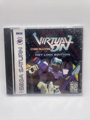 VIRTUAL-ON CYBER TROOPERS (NET LINK EDITION) - SEGA SATURN - BRAND NEW SEALED - Image 1 of 4