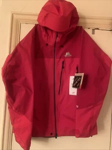 Mountain Equipment Lhotse Men’s Gore-Tex Pro Jacket XL Red Brand New With Tags - Picture 1 of 12