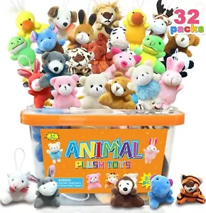 32 Teile Mini Plüschtiere Spielzeug Set Sortiment Weihnachten Ostern Großpackung Stofftier Schlüssel... - Bild 1 von 2