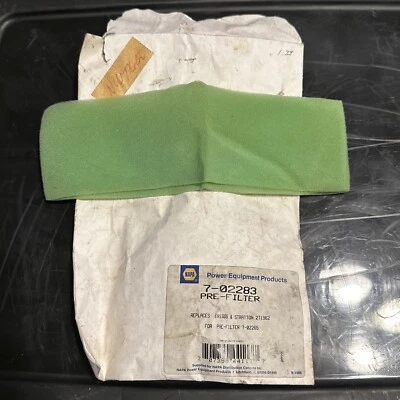 Filtro NAPA 7-02283 reemplaza filtro de espuma filtro de aire Briggs and Stratton 271962S Foto 1 de 4