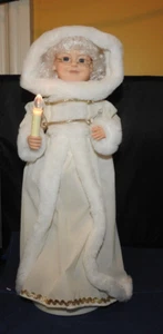 1996 Motion-ettes of Christmas  18" tall Animated Figure, Mrs. Clauss w box - Picture 1 of 9
