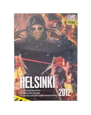 New - Crime Scene Game Helsinki 2012 Finland Murder Mystery Game 1+ Players - Image 1 of 4