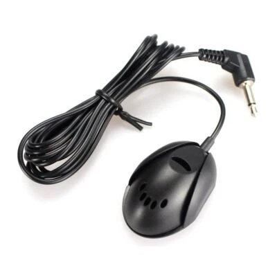 Universal 3.5mm AUX External Microphone for Car GPS Autoradio Stereo Mic - Bild 1 von 4