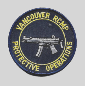 CANADA Vancouver RCMP Police Patch R.C.M.P SWAT Kanada Polizei SEK Abzeichen BFE