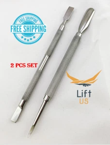 2 Stück Nagelschieber Nagelhautentferner Maniküre Pediküre Set abgestorbene Haut Entferner Set - Bild 1 von 2