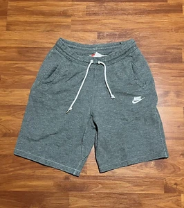Mens Nike Sportswear Tech Fleece Shorts Dark Heather Grey Size Small - Picture 1 of 5