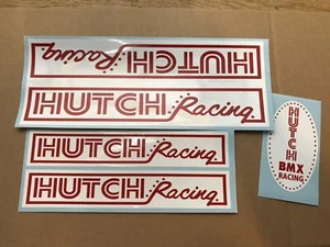 Hutch Racing Decals 1980 - Old School BMX. - Bild 1 von 3