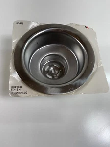 Colador de fregadero Kerney K5412 taza profunda, acabado pulido, acero inoxidable - Imagen 1 de 2