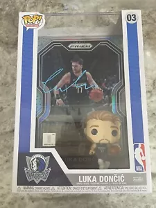 Funko Pop! Panini Prizm Luka Doncic #03 Autograph Signed PSA Authentic - Picture 1 of 4