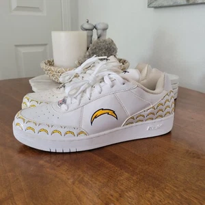NFL Los Angeles Chargers Reebok Rare RBK Sneakers Mens Size 14 FREE SHIPPING - Picture 1 of 13