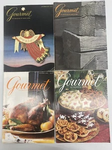 Vintage Gourmet Magazine Lot of 4 Holiday Issues - Picture 1 of 5