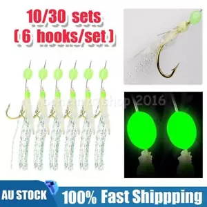10/30X Sabiki Live Bait Jigs Size 8#, Yellow Tail, Slimies live bait jig New - Picture 1 of 12