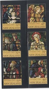 NEW ZEALAND (MM224) # 1304-1309 VF-MNH  VARc,$ 1995 CHRISTMAS STAMPS - Bild 1 von 1