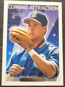 1993 TOPPS GOLD BRET BOONE (MARINERS) COMING ATTRACTIONS RC #808 NM/MT - Picture 1 of 2
