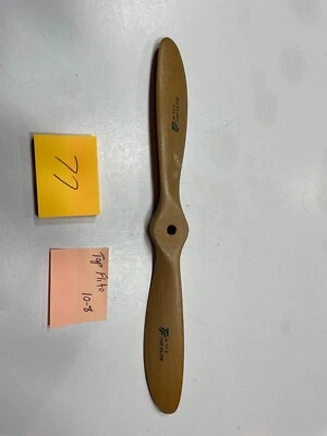 VINTAGE  AIRPLANE R/C TOP FLITE WOODEN PROPELLER, 10-8  (77) - Image 1 of 4