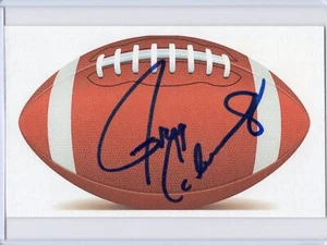 GREG COLEMAN NFL Vikings Auto Autographed Signed 3x5 Index Card - Picture 1 of 1