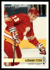1994-95 Topps Premier German Titov Calgary Flames #9