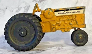 1960's HTF ERTL 1/24 MINNEAPOLIS MOLINE FARM TRACTOR DIECAST YELLOW IOWA, USA - Picture 1 of 11