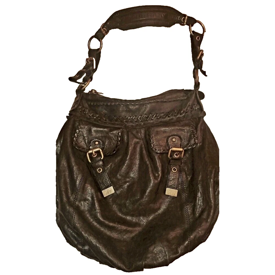 Bolso de hombro Cynthia Rowley de cuero suave Foto 1 de 4