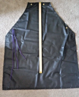 Pleather/Canvas Art Cake Decorator Smock Apron - Image 1 of 3