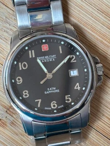 Swiss Hanowa Military 5 ATM Watch New Old Stock - Picture 1 of 17