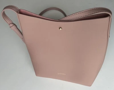 Самара средний наплечная сумка пион розовый веган кожи через плечо / новый W/O ярлыки - Изображение 1 из 4