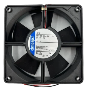 4312 EBM Papst Lüfter 12VDC 5W - Bild 1 von 2