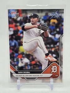 2025 Topps Now MLB All-Star Game Short Prints #ASG-TSSP Tarik Skubal Tigers SP - Picture 1 of 2