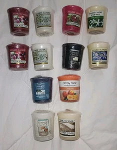 Vintage Yankee Candle Lot of 12 Votive Candles Variety *Some Discontinued  - Picture 1 of 4