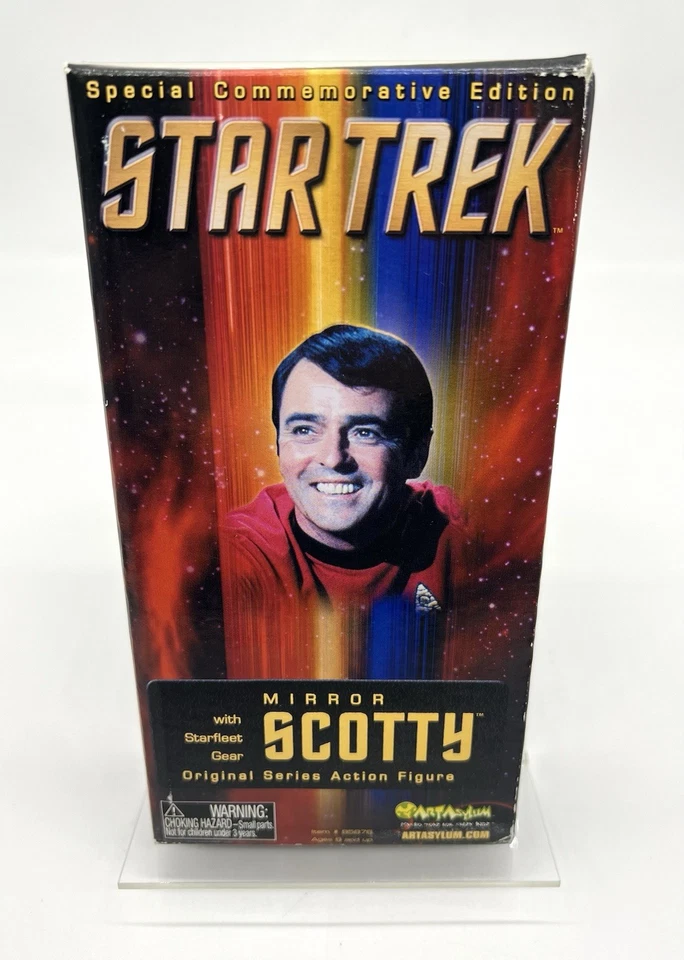 Star Trek Mirror Scotty 2004 edición conmemorativa especial 7 pulgadas sellado Foto 1 de 4