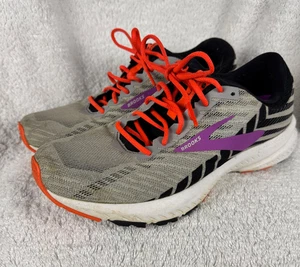 Brooks Launch 6 Womens Size 9.5 (B) Running Shoes Sneaker Gray Black 1202851B027 - Picture 1 of 10