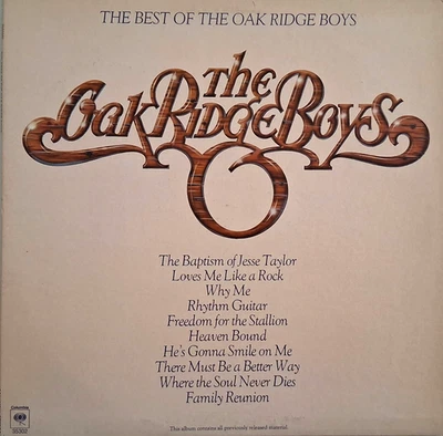 The Best of the Oak Ridge Boys 12" Vinyl 33 RPM LP Record Album 1978 - Image 1 of 4