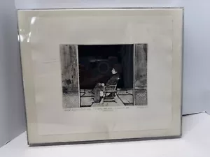 Harvey Breverman Seated Figure in Profile Etching 20/50 - Picture 1 of 10
