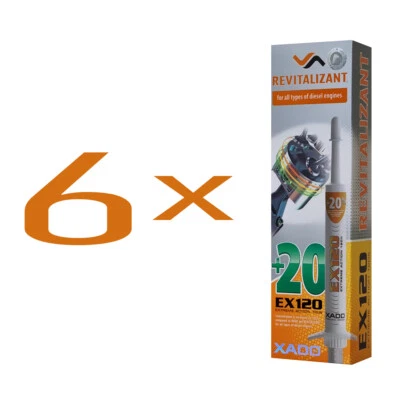 XADO EX120 6x Diesel Engine Additive Wear Protection Repair Revitalizant - Image 1 of 3