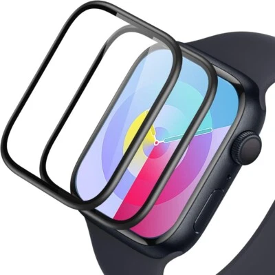 For iWatch Apple Watch 9 8 7 6 10 11 SE Ultra 3 Screen Protector Tempered Glass - Image 1 of 4